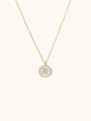 Pearl Monogram Necklace