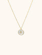 Pearl Monogram Necklace