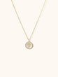 Pearl Monogram Necklace