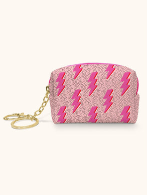 Charged Up Key Chain Pouch