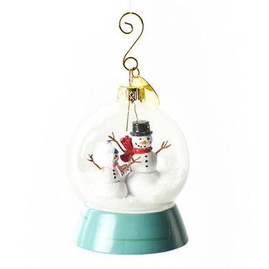 Frosty Snow Globe Ornament