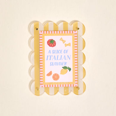 Mini Acrylic Picture Frame Magnet | Limoncello