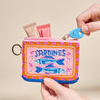 Sardines Beaded Pouch