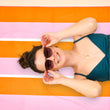 XL Quick-Dry Towel • Sicily Stripes Pink