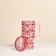 Flip Straw Tumbler • Strawberry Fields