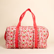 On-the-Go Quilted Weekender • Strawberry Fields