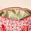 On-the-Go Quilted Weekender • Strawberry Fields