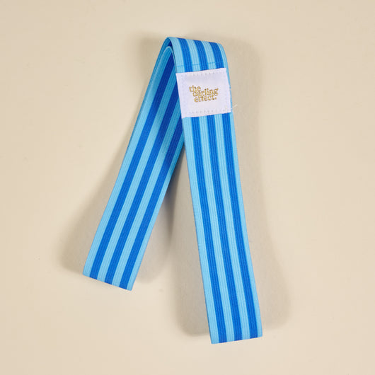 Stay-Put Towel Band • Stripes Blue