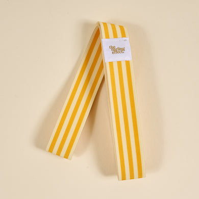 Stay-Put Towel Band • Stripes Yellow