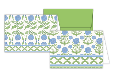 Petite Note Combo • Blue & Green Marigold