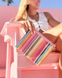 Woven Rainbow Everything Pouch