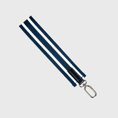 On Hand Wrist Strap • Navy + White