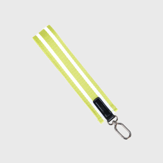 On Hand Wrist Strap • Pear + White