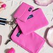 Carly Pouch • Red Violet
