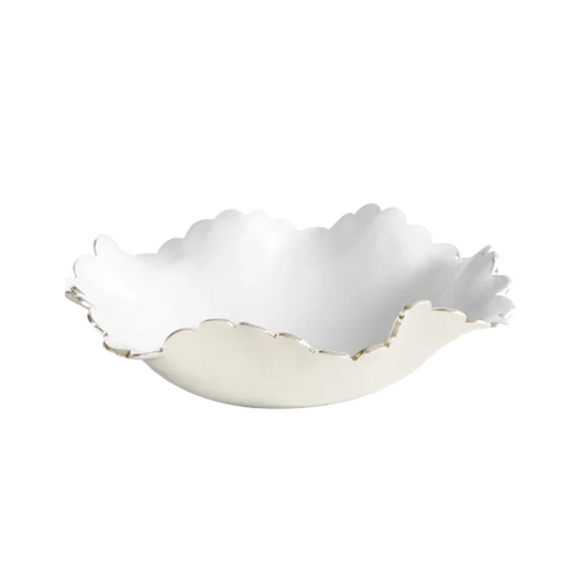 Colette Medium Bowl | Cream