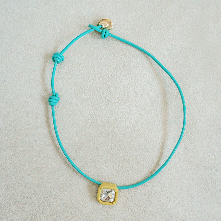 Candy Choker Necklace | Blue Lagoon