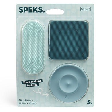 Slabs Silicone Sensory Stickers • Green