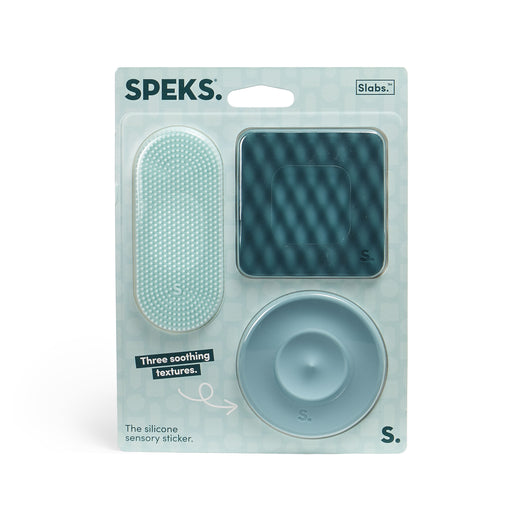 Slabs Silicone Sensory Stickers | Green