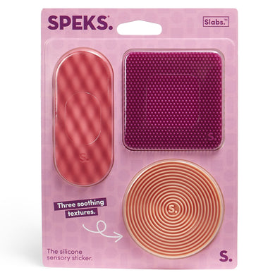 Slabs Silicone Sensory Stickers • Purple