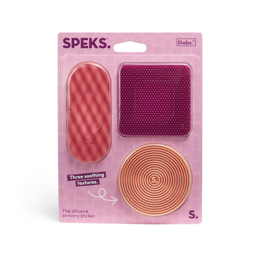 Slabs Silicone Sensory Stickers | Purple