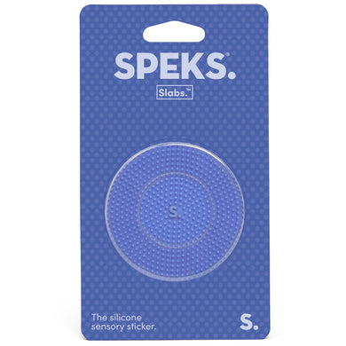 Slabs Silicone Sensory Sticker • Static Blue