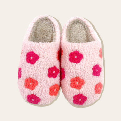 Flower Slippers | Pink
