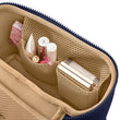 Neoprene Small Train Case | Navy + Khaki