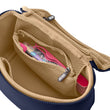 Neoprene Small Train Case | Navy + Khaki