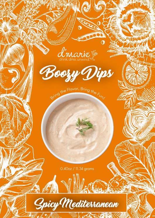 Boozy Dips • Spicy Mediterranean