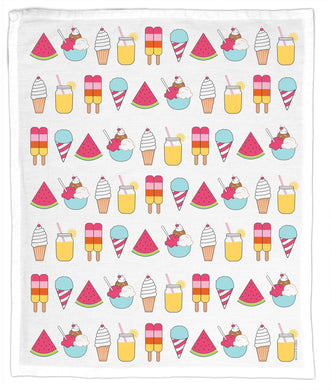 Flour Sack Hand Towel | Summer Treats