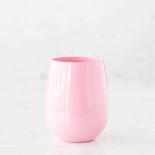symGlass Stemless Wine | Pink