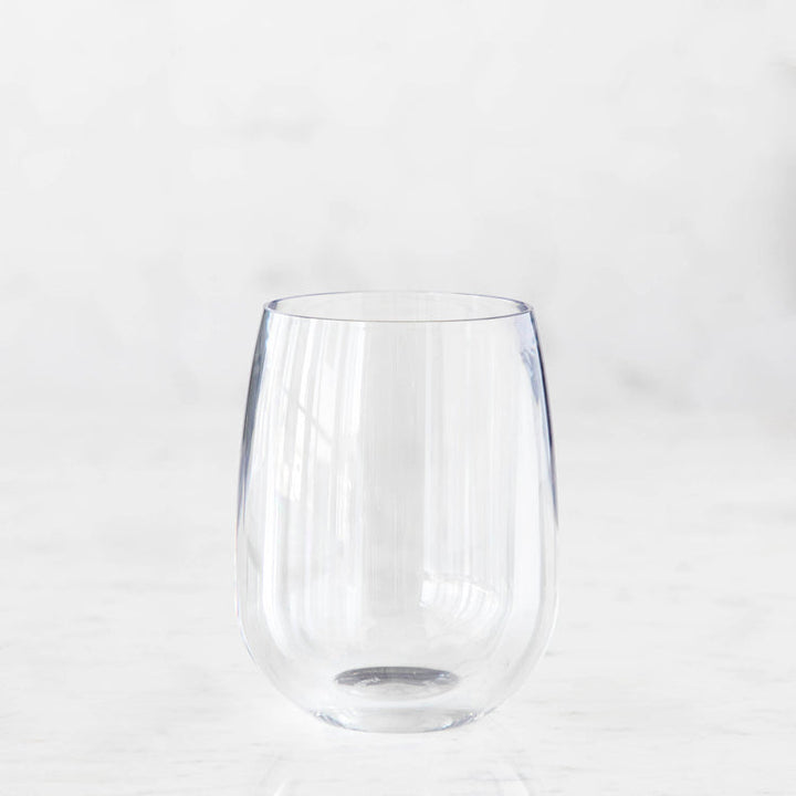 symGlass Stemless Wine | Clear