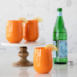 symGlass Stemless Wine | Orange