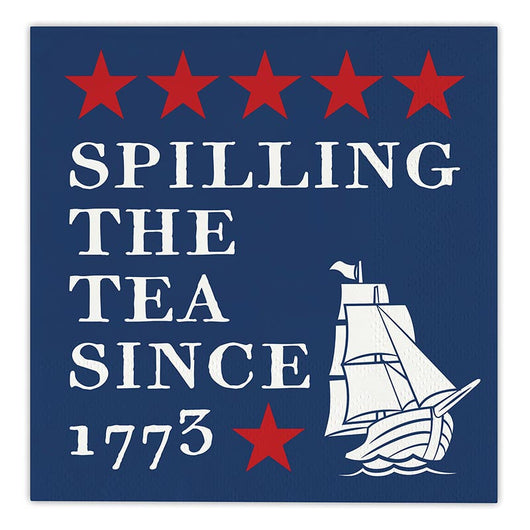 Spilling The Tea Cocktail Napkins