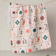 Geometry Tea Towel • Cypress Tile Toss