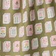 Geometry Tea Towel • Flower Tiles