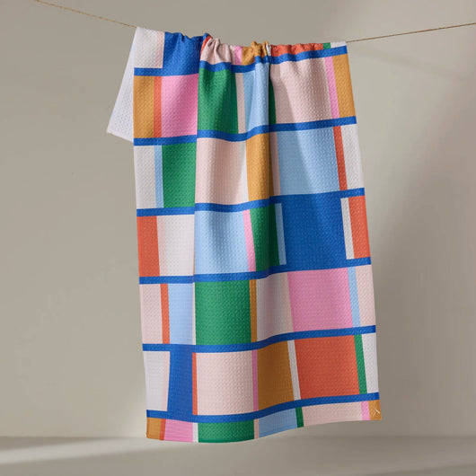 Geometry Tea Towel | Grid