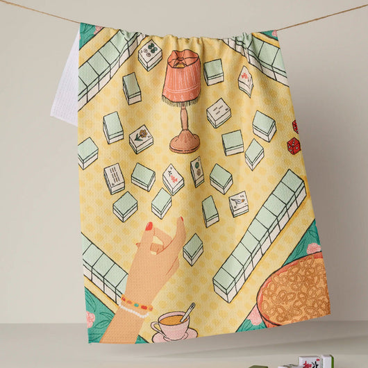 Geometry Tea Towel • Lucky Hand