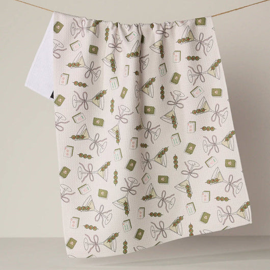 Geometry Tea Towel • Martini Tiles