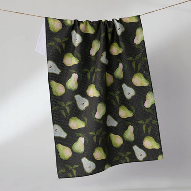 Geometry Tea Towel • Pearwood