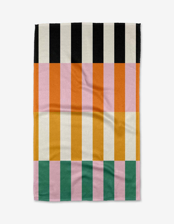 Geometry Kitchen Towel | Stacked Stripes