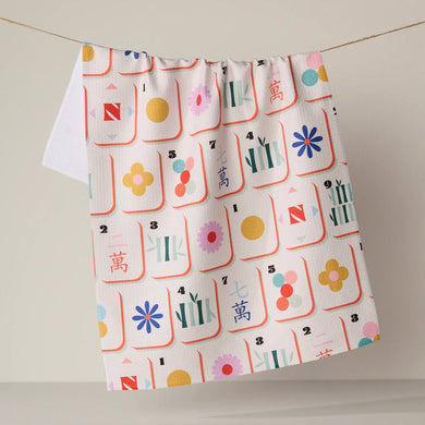 Geometry Tea Towel • Tile Toss
