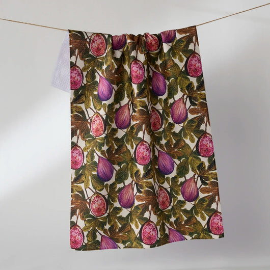 Geometry Tea Towel • Wild Fig