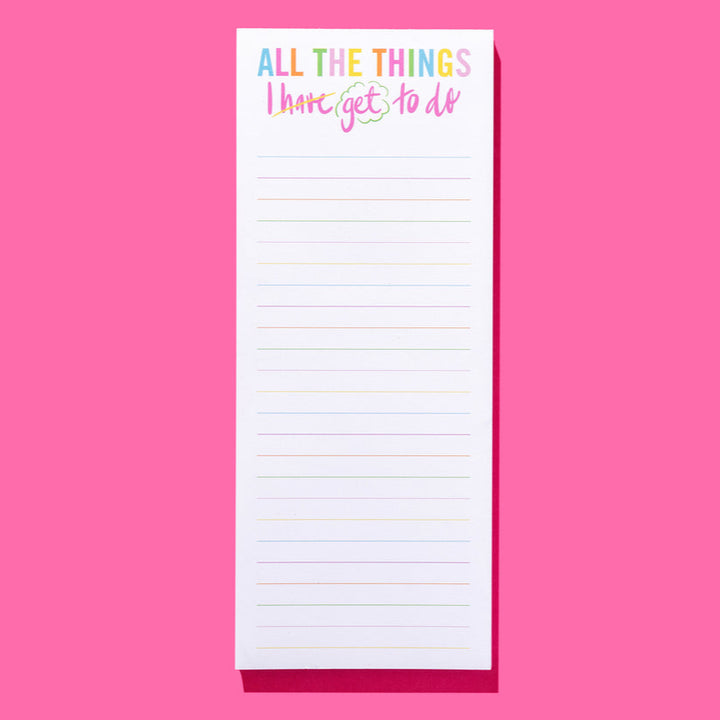 All The Things List Pad