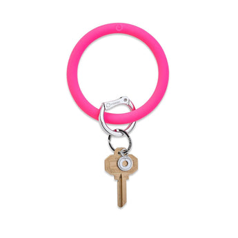 Silicone Big O Keyring | Tickled Pink