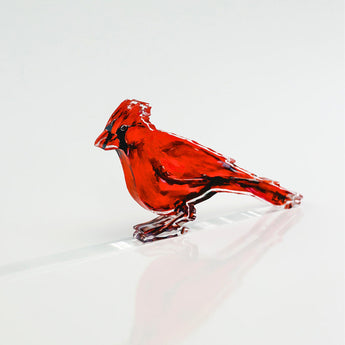 Messenger Cardinal Acrylic Block