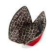 Kusshi Vacationer Makeup Bag | Red + Leopard