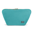 Kusshi Vacationer Makeup Bag | Seafoam + Orange