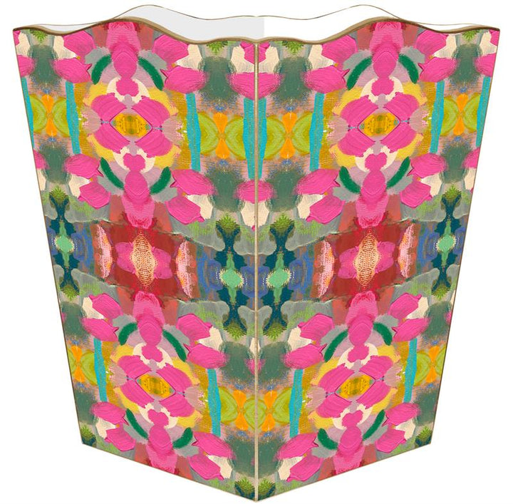 Laura Park Wastebasket | Moroccan Pink