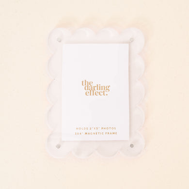 Mini Acrylic Picture Frame Magnet | Clear